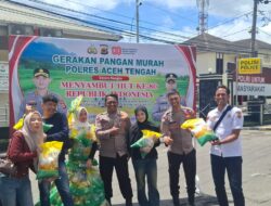 Polres Aceh Tengah Kembali Gelar Gerakan Pangan Murah, 200 Sak Beras SPHP Didistribusikan ke Masyarakat