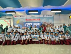 PELINDO Regional 1 Sambut Semarak HUT RI Ke-80, Gelar Port Visit Untuk Siswa SD Melalui Program TJSL