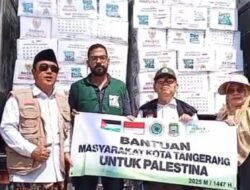 Baznas dan MUI Kota Tangerang Salurkan Bantuan Kemanusiaan untuk Palestina Melalui Jalur Mesir