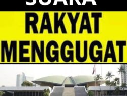 Prof dr Sutan Nasomal : Rakyat Menggugat Pemerintah dan DPR Harap Persiden RI Memperhatikan Keluhan Rakyatnya