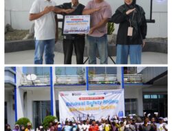 Semarak HUT RI ke 80, PELINDO Menggelar Edukasi Safety Riding dan Service Motor Gratis di Belawan