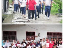 Semangat Kemerdekaan, Rutan Kelas I Medan Gelar Jalan Santai Sekaligus Pemberian Bansos