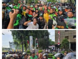 Secangkir Kopi Dingin Satukan Polisi, Mahasiswa, dan Ojol di Medan Ditengah Unjuk Rasa
