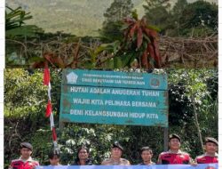 Polres Bener Meriah Imbau Warga Tetap Waspada Aktivitas Gunung Burni Telong