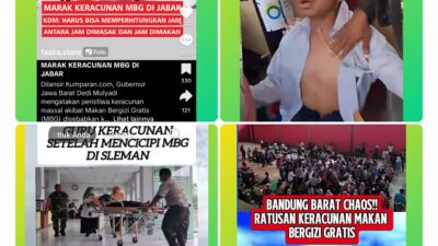 Di duga terlalu lama MBG di tiap sekolah Keracunan makanan Bergizi Bandung Jawa Barat