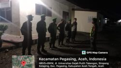 Patroli Gabungan Warnai Malam di Pegasing, TNI-Polri Pastikan Situasi Aman