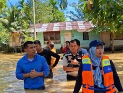 Pemko Langsa Tinjau Lokasi Banjir dan Berikan Bantuan di Sejumlah Wilayah