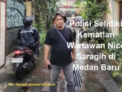 Tragedi Kematian Wartawan  Media Online Nico Saragih 