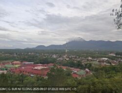 Gunung Api Bur Ni Telong Level II Waspada, Warga Diminta Jauhi Radius 1,5 Km dari Kawah