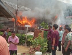 Tiga Rumah di Bener Meriah Ludes Dilalap Api, Satu Mobil Ikut Terbakar