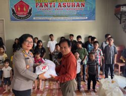 Srikandi Polri Berbagi Kasih: Polwan Polda Sumut Gelar Bakti Sosial HUT ke-77