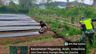 Kegiatan Binter Babinsa Koramil 03/Pegasing