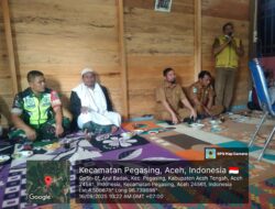 Upaya Bersama Tekan Angka Stunting, Babinsa Koramil 03/Pegasing Hadir di Desa Arul Badak