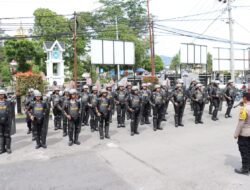 Polres Aceh Tengah Gelar Latihan Dalmas, Asah Kesiapan Personel Hadapi Potensi Unjuk Rasa