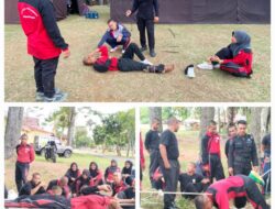 Brimob Polda Sumut Berikan Pelatihan SAR dan Pembinaan Karakter kepada Siswa-Siswi SMA Plus Taruna Bangsa Padang Lawas