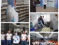 Rutan Kelas I Medan Terima Kunjungan Direktur Perawatan Kesehatan dan Rehabilitasi Ditjen PAS