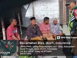 Wujud Kepedulian Babinsa, Laksanakan Komsos Bersama Masyarakat Desa Bies Mulia