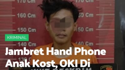 Jambret Hand Phone Anak Kost, Oki Di Tangkap Tekab Polsek Medan Baru