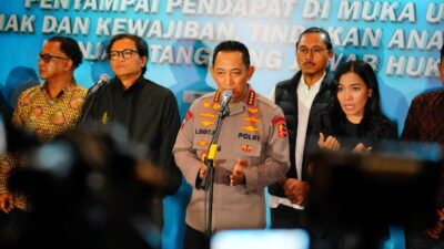 Gelar Dialog Publik Bareng Koalisi Masyarakat Sipil, Kapolri: Serap Aspirasi untuk Jaga Ruang Demokrasi
