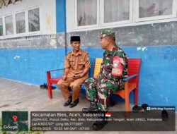 Babinsa Peduli, Diskusikan Program MBG di Desa Pucuk Deku