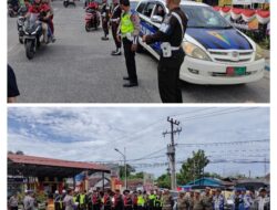 Polresta Deli Serdang Gelar Patroli Skala Besar Pasca Aksi Unjuk rasa