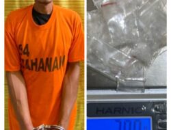 Dikibuskan Masyarakat Seorang Bandar Narkoba Di Ciduk Polres Binjai