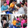 HUT ke-77, Polwan Polda Sumut Bersama Bhayangkari Tebar Kepedulian Lewat Donor Darah