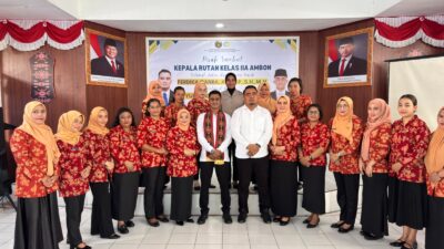 Tangis Haru Warnai Pergantian Karutan Ambon, Semangat Baru Siap Lanjutkan Perjuangan
