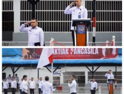 Rutan Kelas I Medan Gelar Upacara Peringatan Hari Kesaktian Pancasila