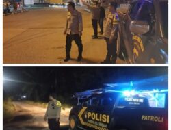 Pastikan Situasi Kamtibmas Aman Dan Kondusif, Polresta Deli Serdang Patroli dan Sambang Poskamling