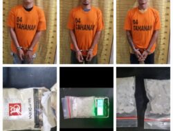 Kelabui Petugas Dengan Bungkus Rokok, Akhirnya Tiga Orang Pria Diboyong Satresnarkoba Ke Polres Binjai