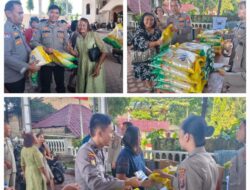 Polda Sumut Gelar Gerakan Pangan Murah di Gereja GBKP Bangun Mulia, Ringankan Beban Masyarakat