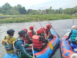 “Danramil 03/Pegasing Hadiri Gerakan Bersih dan Lestari DAS Krueng Peusangan di Desa Lukup Badak”