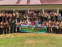 Satgas TMMD Kodim 0106/Aceh Tengah Beri Penyuluhan Bela Negara dan Wawasan Kebangsaan di SMAN 18 Takengon