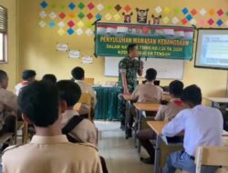 Masa Depan Gemilang: Satgas TMMD Berikan Penyuluhan Wawasan Kebangsaan kepada Siswa