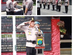Kapolres Binjai Pimpin Serah Terima Jabatan Waka Polres, Kasat Narkoba dan Kabag Log