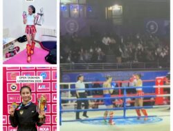 Polri Berbunga Hati, Polwan Sumut Sabet Emas di Piala Dunia Kickboxing Uzbekistan