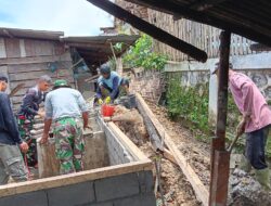 Pengerjaan MCK Komunal TMMD ke-126 Kodim 0106/Aceh Tengah Capai 30 Persen