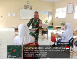 “Koramil 03/Pegasing Dukung Program Gizi Sehat di Sekolah”