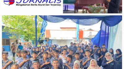 PELINDO Regional 1 Belawan Laksanakan Program “Pelindo Mengajar” di SMP Yaspemda Belawan