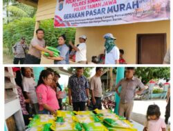 Polres Simalungun Salurkan 10 Ton Beras Murah untuk Masyarakat, Harga Cuma Rp 58 Ribu per 5 Kg