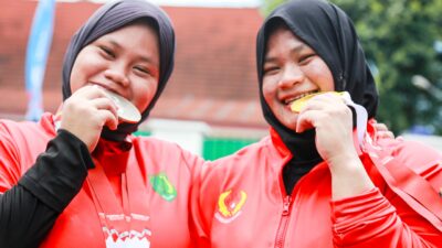 Awal Manis Kontingen Muba, Raih Emas dari Angkat Besi dan Balap Sepeda di Porprov Sumsel XV