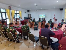 Dandim 0106/Aceh Tengah Sambut Tim Wasev Mabes TNI