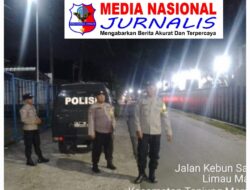 Tingkatkan Keamanan, Jajaran Polresta Deli Serdang Gencarkan Patroli Blue Light dan Dialogis