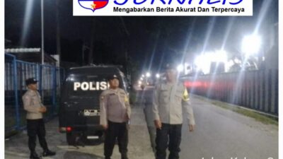 Tingkatkan Keamanan, Jajaran Polresta Deli Serdang Gencarkan Patroli Blue Light dan Dialogis