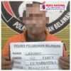 Sat Narkoba Polres Pelabuhan Belawan Tangkap Pengedar Shabu di Pasar 4 Marelan