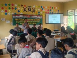 TMMD dan Polsek Linge Bersinergi Bentuk Generasi Anti Narkoba di SMAN 18 Takengon
