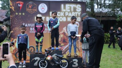 Guncang Lereng Tahura! Brimob Sumut Gelar Downhill Lets Rock Party Semarakkan HUT Brimob ke-80
