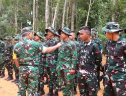 Tim Wasev TNI Kunjungi Lokasi Pelaksanaan TMMD ke-126 di Aceh Tengah