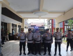 Pamapta Polres Bitung Resmi Dilantik, Kapolres Tekankan Pentingnya Pelayanan Berhati Nuran